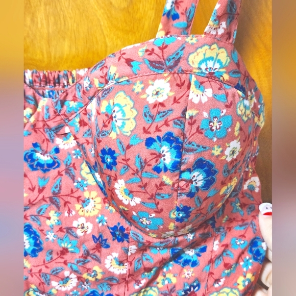 BOG Collective Fit & Flare Summer Floral Dress - Picture 5 of 11